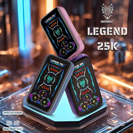 Snow Wolf LEGEND 25000 Puffs