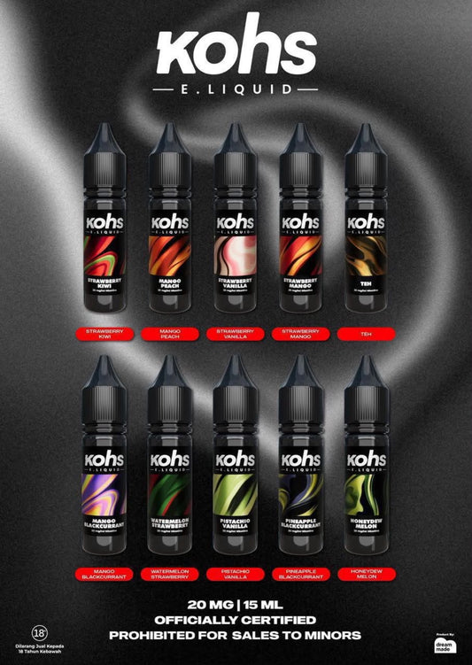 Kohs E-Liquid 15ML flavor