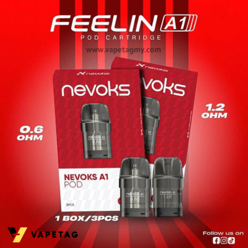 Nevoks Feelin A1 Pod Cartridge VAPETAG Malaysia Nevoks Feelin A1 Pod Cartridge VAPETAG Malaysia