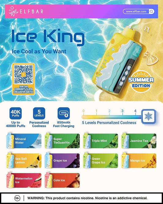 ELFBAR Ice King Summer Edition 40000 Puffs
