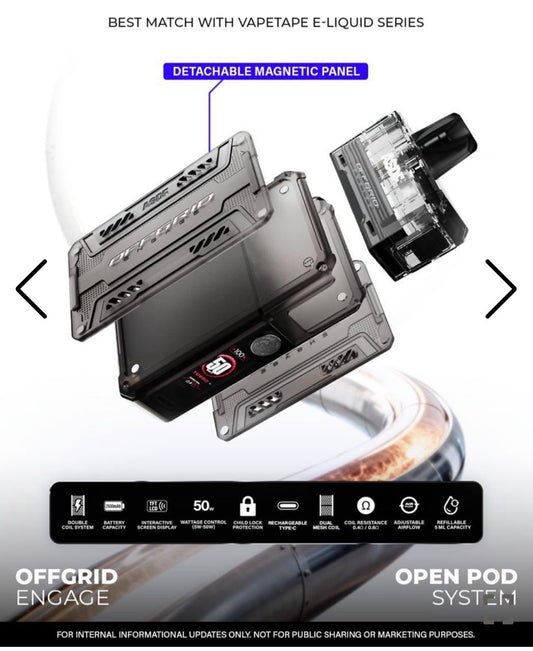 Offgrid Engage Starter Kit / Empty Cartridge ASDF