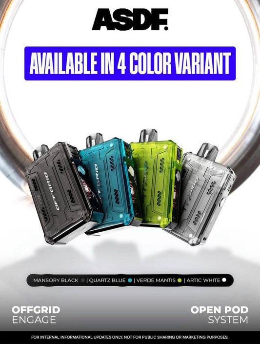 Offgrid Engage Starter Kit / Empty Cartridge ASDF