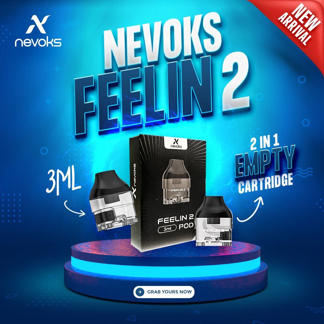 Nevoks Feelin 2 Cartridge VAPETAG Malaysia Nevoks Feelin 2 Cartridge VAPETAG Malaysia