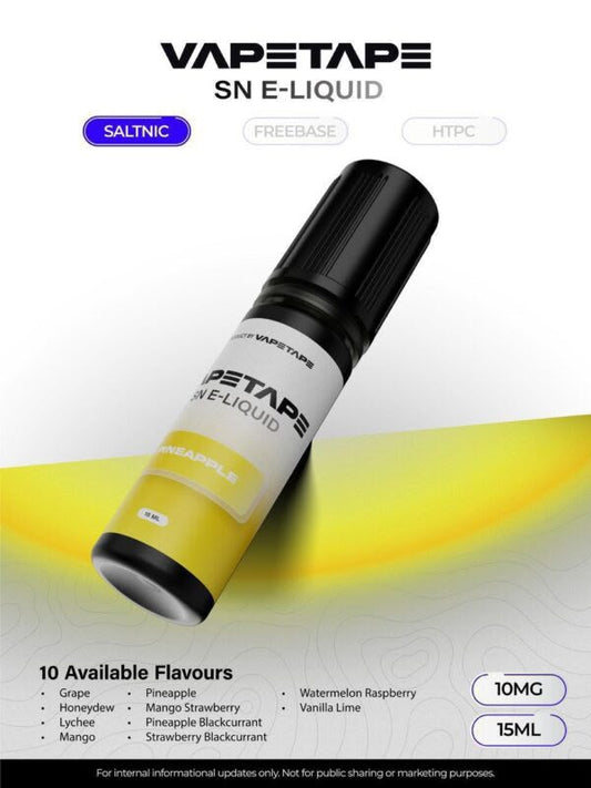 VAPETAPE SALTNIC E-LIQUID 15ML
