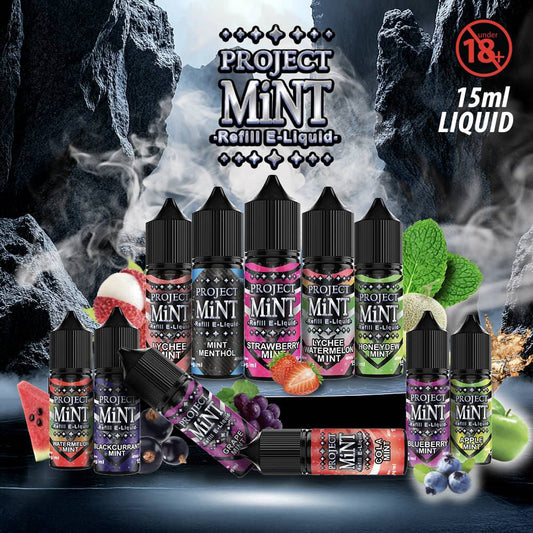Project Mint Salt Nic 15ml