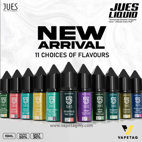Jues Liquid Salt nic 15ml New