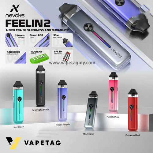 Nevoks Feelin 2 Pod Kit– VAPETAG Malaysia