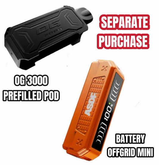 ASDF - Offgrid Mini OG3000 Prefilled