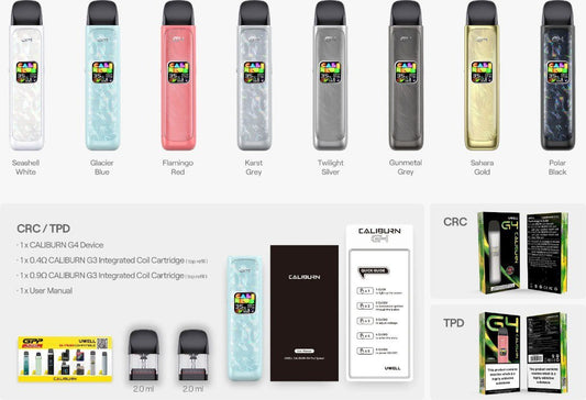 Uwell Caliburn G4 Pod Kit