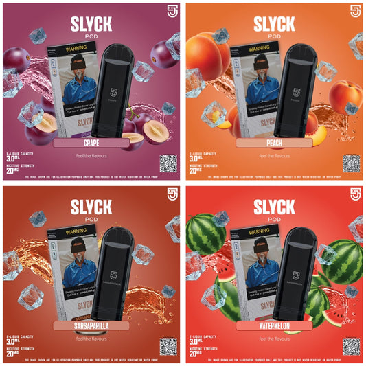 Jues Slyck Pod ( Prefilled Pod ) Compatible Relx