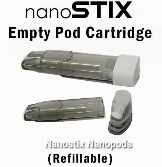 NanoStix Empty Cartridge Nano Pods